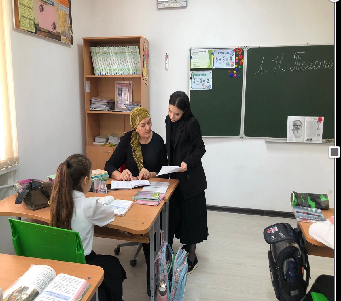 Наставник Бугдаева Суджана Рамазановна с наставляемой Метишевой Л.А..