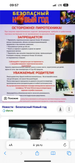 Безопасный Новый год!!!.